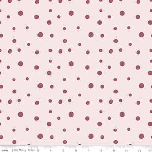 Riley Blake Fabric: Sonnet Dusk - Pink