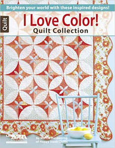 Sewing Books: I Love Color Quilt Collection Book