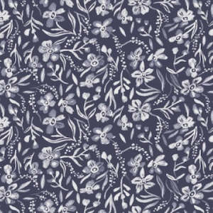 Dear Stella - Navy and White Floral