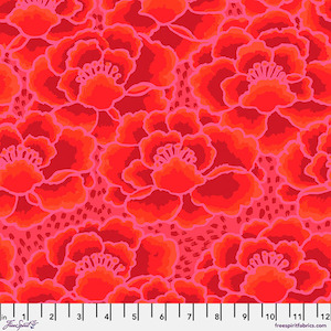 Kaffe Fassett - Tonal Floral – Red