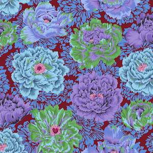 Free Spirit -Kaffe Fassett - Brocade Peony Cool