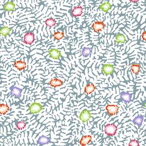 Free Spirit -Kaffe Fassett - Moss Flower White