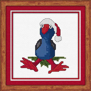 Pukeko's First Xmas Cross Stitch