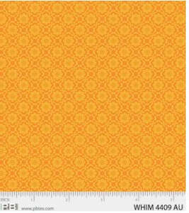 P&B Fabric Whimsy Orange Spot