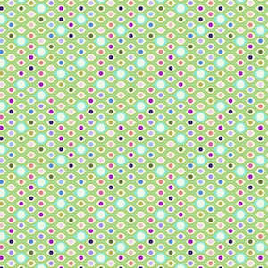 Tula Pink - Parisville Deja Vu Mint Quilt Fabric