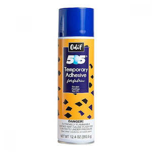 Odif Adhesive Spray: 505 Temporary Adhesive