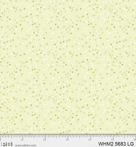 P&B Fabric Whimsy 2 Confetti Light Green