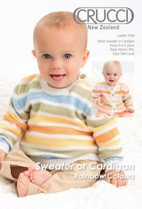 Crucci Baby Knitting Pattern Leaflet 1426