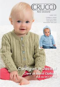 Crucci Baby Knitting Pattern Leaflet 1423