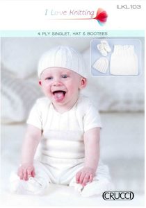 Crucci Baby Knitting Pattern Leaflet 103