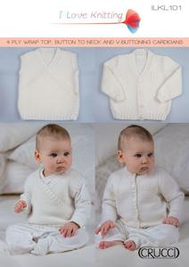 Crucci Baby Knitting Pattern Leaflet 101