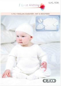 Crucci Baby Knitting Pattern Leaflet 106