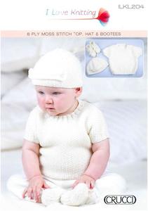 Crucci Baby Knitting Pattern Leaflet 204