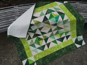 Green Diamonds Quilt