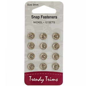 Electrical goods: Snap Fasteners – Nickel