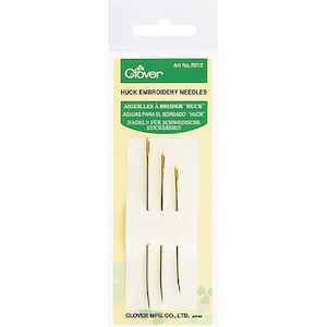 Clover Huck Embroidery Needles