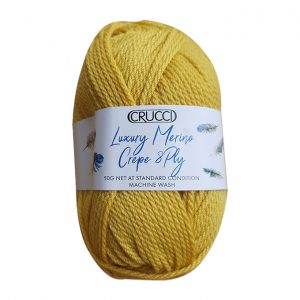 Electrical goods: Crucci Luxury Merino Crepe 8ply