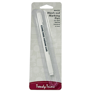 Wash Out Marking Pen – White