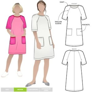 Style Arc Mary Woven Dress (sizes 10 to 22)