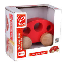 Hape Little Van Red