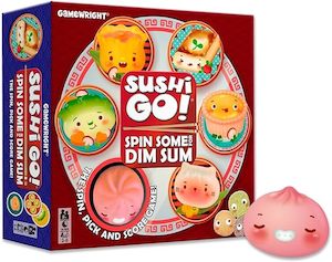 Toy: Sushi Go! Spin Some for Dim Sum- The Spin, Pick and Score Game