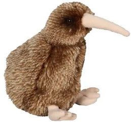 Antics 15cm Bird with sound Brown Kiwi