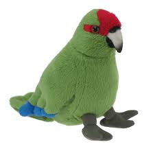 Toy: Kakariki Red Sound Bird 15cm