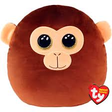 TY Squishy Beanies Dunston Monkey 35CM