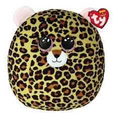 TY Squishy Beanies Livvie - Leopard