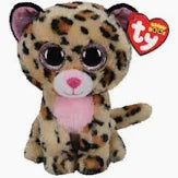 TY Beanie Boos Livvie Leopard