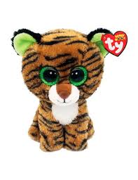 Toy: TY BEANIES BOO TIGGY BROWN TIGER, 15CM