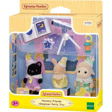 Toy: Sylvanian Families Nursery Friends Sleepover Party Trio 5750