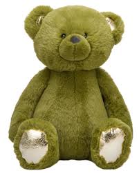 Toy: Russ Crackle Bear - Olive