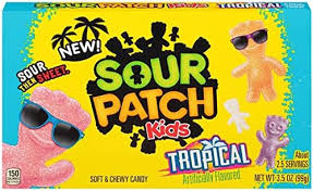 Sour Patch Kids Tropical Theatre Box 3.5 oz / 99g