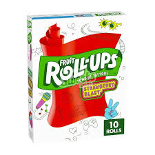 Fruit Roll-Ups Strawberry Blast 5 oz / 141g