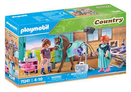 Playmobil Veterinarian For Horses 71241