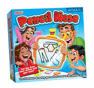 IDEAL | Pencil Nose: The Hilarious Drawing Game That’s not to be sniffed at! |…