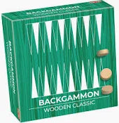 BACKGAMMON WOODEN CLASSIC GAME