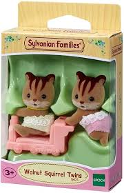 Sylvanian Families Walnut Squirrel Twins 5421