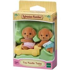 Toy: Sylvanian Families Toy Poodle Twins 5425