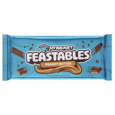 Feastables MrBeast Bar Peanut Butter Chocolate 60g