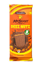 Feastables MrBeast Bar Deez Nutz Chocolate 60g