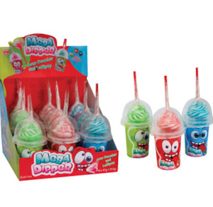 Toy: Mega Dipper Sour Powder & Lollipop 57g