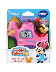 Drivers Disney Minnie Mouse Helicopter Toot-Toot Vtech