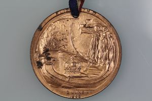 Gb Queen Elizabeth Ii Royal Barge 1953 Coronation Medal