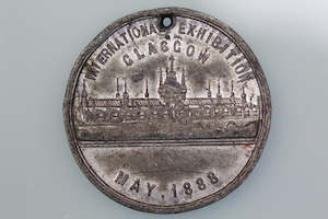 Scotland 1888 International Exhibition Glasgow Opening Medal