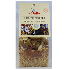 Biscuit manufacturing: Almond, White Raisin & Lemon Moroccan Couscous