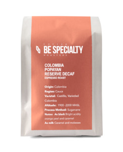 Colombia Popayan decaf (espresso)