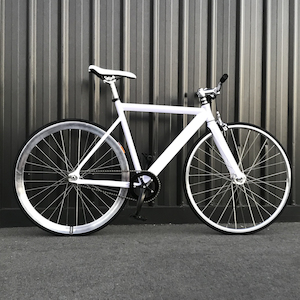 BC 222 White Aluminium - BESPOKED CYCLES