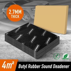 Butyl Sound Deadener Insulation Car Deadening Mat Automotive Proofing Noise Shie…